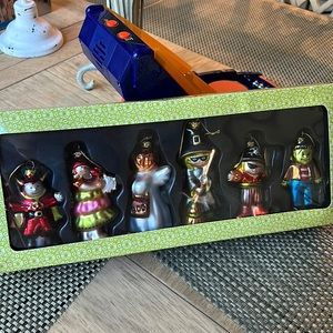 Vintage Halloween Set of #6 Ornaments